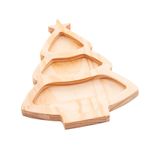 Petisqueira Árvore de Natal Madeira Pinus 28x20 cm Woodart