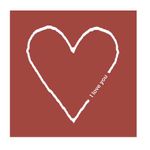 Pacote 20 Guardanapos Papel Everyday I Love You Paper Design