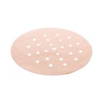Jogo 50 Tapetes Redondos Air Fryer Papel Descartável Lyor