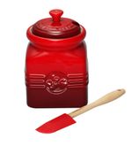 Pote para Geleia Frutas Vermelhas Vermelho Le Creuset