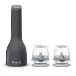 Moedor  Preto com 2 Recipientes FinaPod Finamill