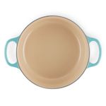 Panela Redonda 18 cm Signature Azul Caribe Le Creuset