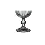 Jogo 6 Taças Cameratta Vidro 365 ml Cinza L'hermitage