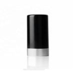 Tampa Automática Vinho À Vacuo Preto 8x4 cm Fracalanza