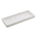 Bandeja Retangular Mármore Terrazo 25x10 cm Lyor