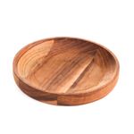 Jogo 4 Porta Copos Madeira Teca 11 cm Wolff