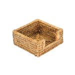 Porta Guardanapos Rattan Paya 18x18 cm Natural Home