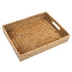 Bandeja Rattan Sunset 39x31 cm Natural Home