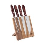 Jogo para Churrasco Inox 5 Peças Polywood Tramontina