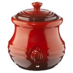 Pote para Alho Vermelho Le Creuset