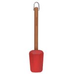 Espátula Colher Vermelha Silicone e Madeira KitchenAid