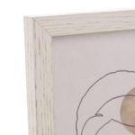 Porta Retrato em MDF Palha 10x15 cm Lyor