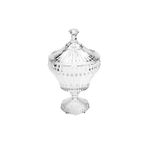 Bomboniere Cristal de Chumbo com Pé Renaissance 11,5 cm Lyor