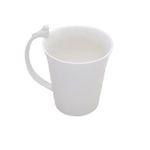 Caneca Porcelana Birds Branco 350ml Wolff