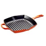 Grelha Quadrada 26 cm Signature Laranja Le Creuset