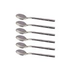 Jogo 6 Colheres Café Steel Wood Inox Fracalanza