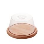Queijeira Madeira Liptus 20x11 cm Woodart