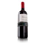 Termômetro de Encaixe para Vinho em Silicone Preto Vacu Vin