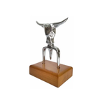 Tridente Boi Base Madeira Oeste Wood