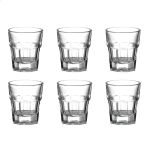 Jogo 6 Copos Shot Dover Vidro 45 ml Dynasty