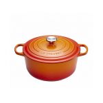 Panela Redonda 26 cm Signature Laranja Le Creuset