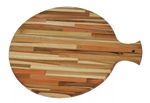 Tábua Pizza Madeira 42x34x2 cm Oeste Wood