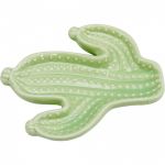 Cacto Cerâmica Verde Claro 14 cm Moche Adorno