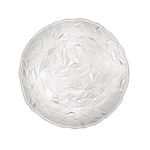 Sousplat Diamond 33 cm Transparente Bormioli