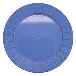 Sousplat de Plástico Azul 33 cm