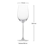 Jogo 6 Taças Vinho Branco Diva 302 ml Schott Zwiesel