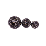 Conjunto 3 Bolas Decorativas Concha
