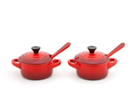 Conjunto para Molho e Condimento Vermelho Le Creuset