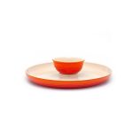 Prato para Aperitivo Laranja Le Creuset