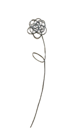 Mini Rosa de Metal