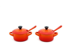 Conjunto para Molho e Condimento Laranja Le Creuset
