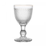 Taça Unitária Vidro Água Fio Dourado Bico Jaca 300ml Wolff