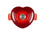 Panela Coração Tradition Pegador Inox Vermelho Le Creuset