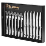 Jogo Churrasco Wish Inox 12 Peças Saint James