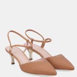 Slingback Luz da Lua Tramado - 58060001
