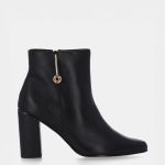 Bota Cano Curto Luz da Lua Saara Preto - 56510030