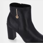 Bota Cano Curto Luz da Lua Saara Preto - 56510030