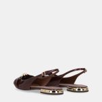 Slingback Luz da Lua Murano Trufa - 80240041