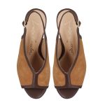 Sandália Luiza Barcelos Peep Toe Salto Alto