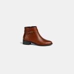 Bota Viapaula Cano Curto Com Fivela