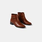 Bota Viapaula Cano Curto Com Fivela