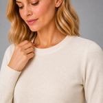 Blusa Feminina Tricot Básica Manga Longa 