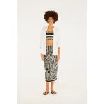 Saia Farm Midi Reta Listra Tropical