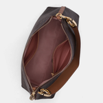 Bolsa Hobo Grande Monograma Mocca Luz da Lua