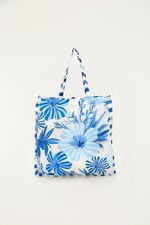 Bolsa Farm Me Leva Hibisco do Mar