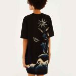 Vestido T-Shirt Básico Luz do Luar FARM